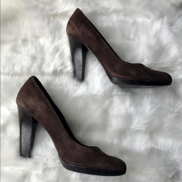 Nine West Faux Suede Heels - Picture 2 of 6
